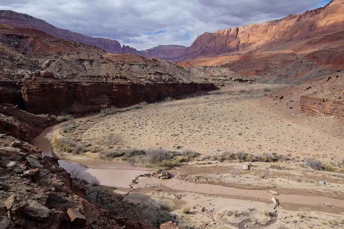 A canyon in Vermilion Cliffs National Monument