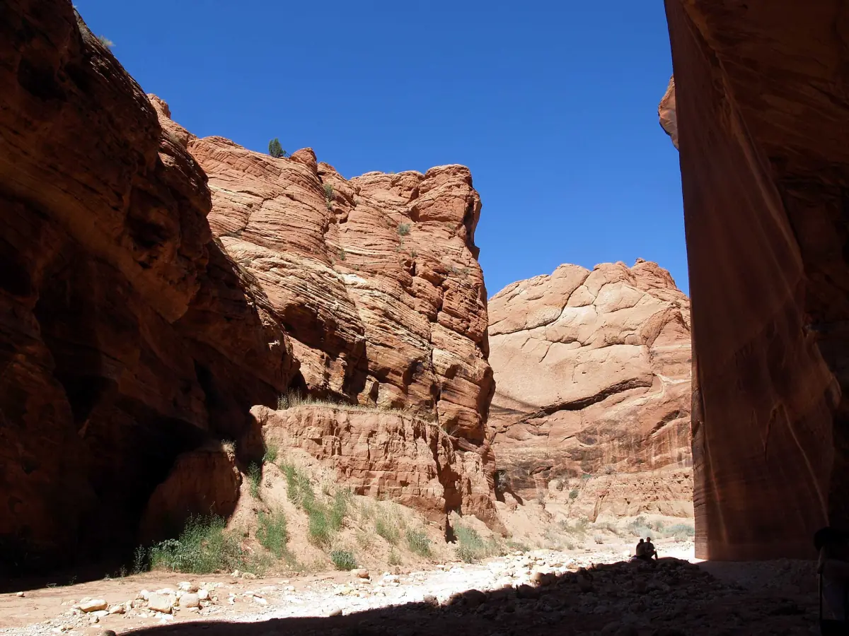 Where Wire Pass meets Buckskin Gulch